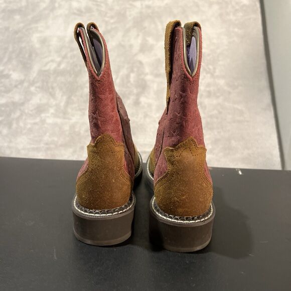 Ariat Fatbaby Heritage Trio Boots Women's 6 B Leather Western Cowboy Boots - Picture 5 of 10